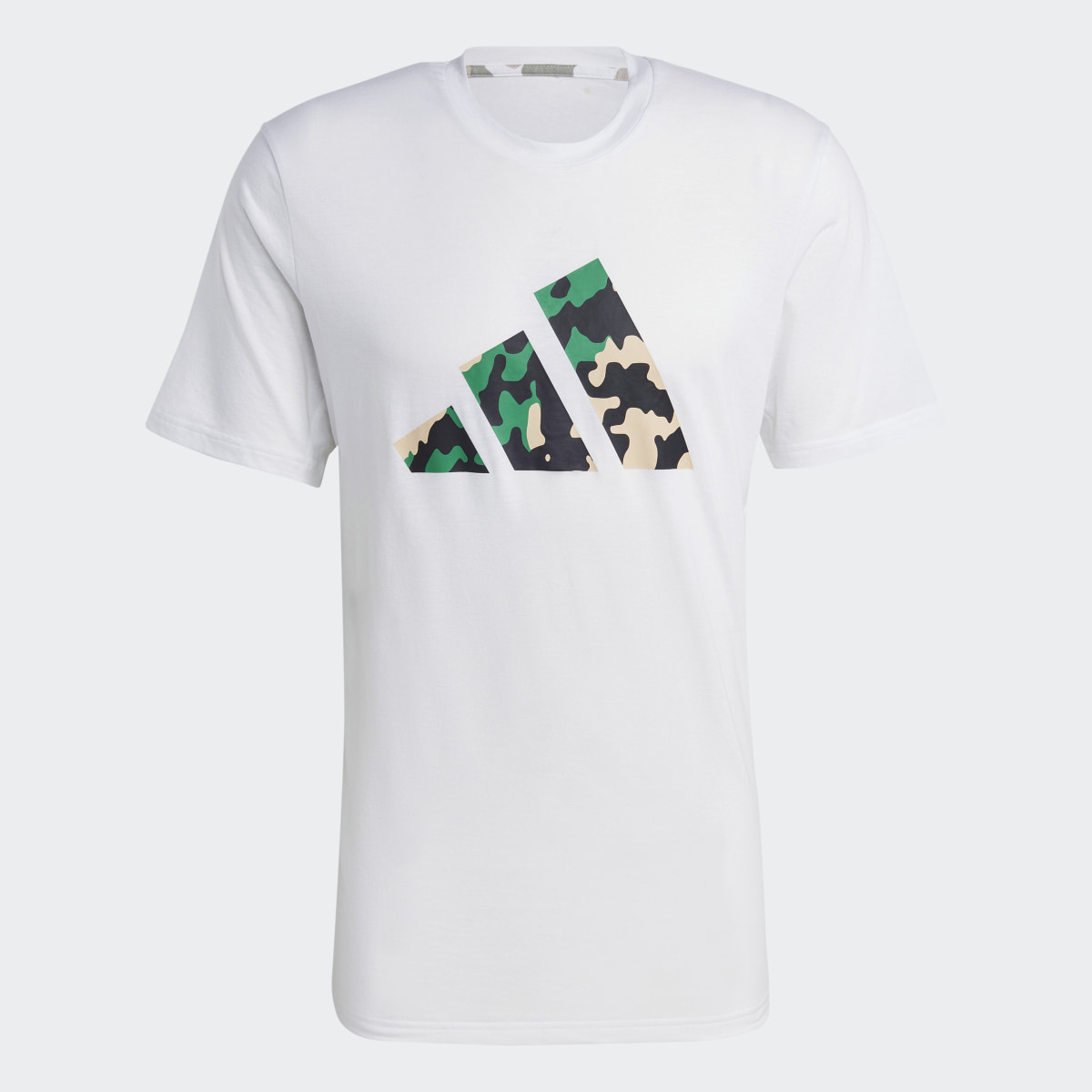 Adidas Train Essentials Seasonal Logo Training Tee. 5