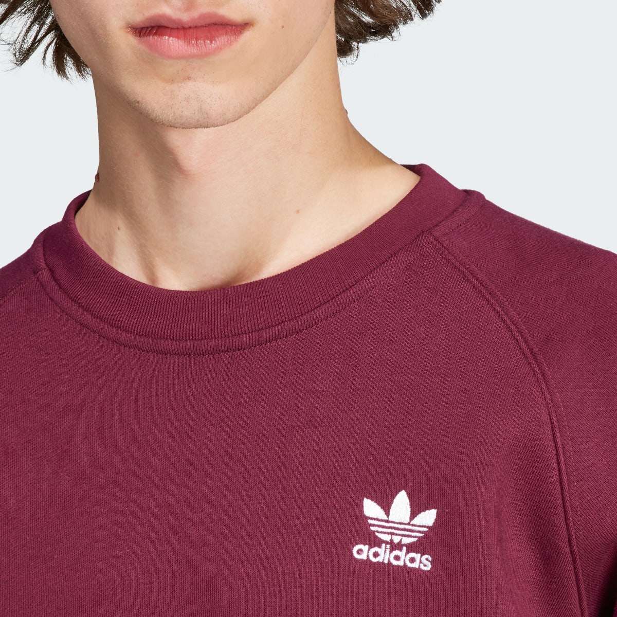 Adidas Sweat-shirt ras-du-cou Trèfle Essentials. 6
