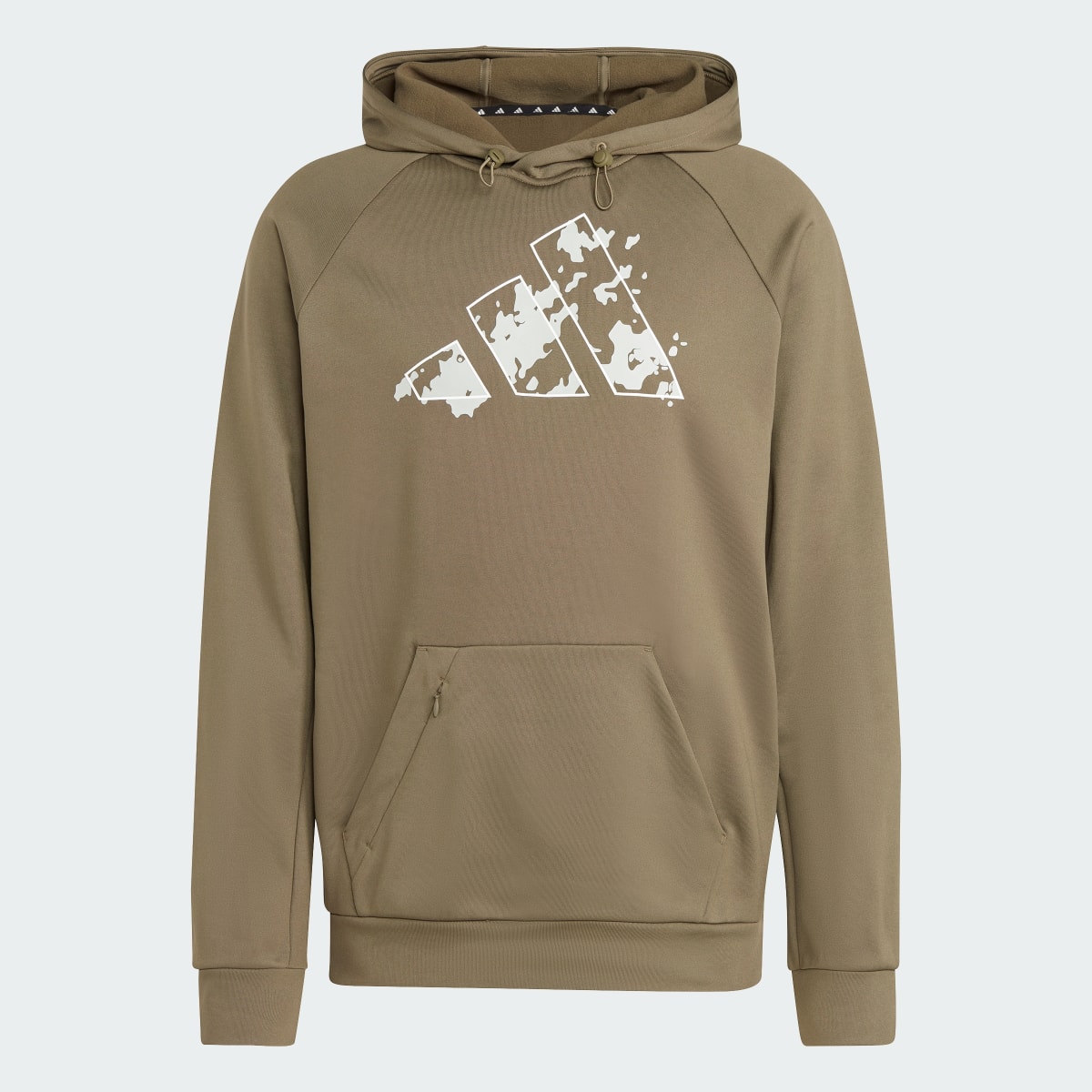 Adidas Game and Go Camo Big Logo Training Hoodie. 5