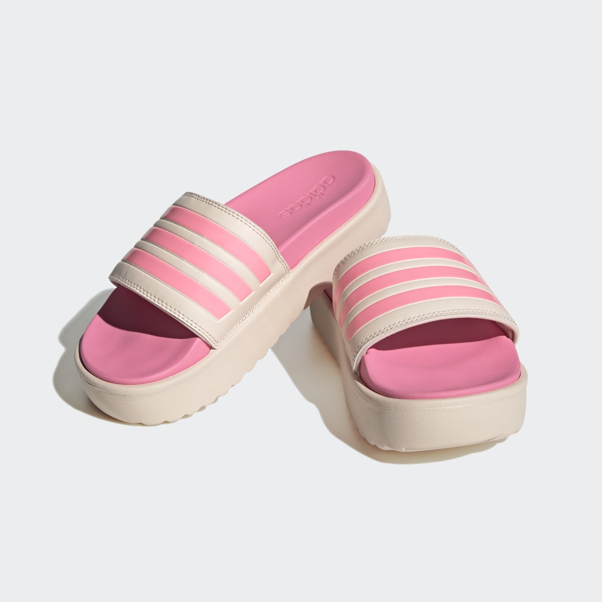 Adidas Adilette Platform Slides. 5