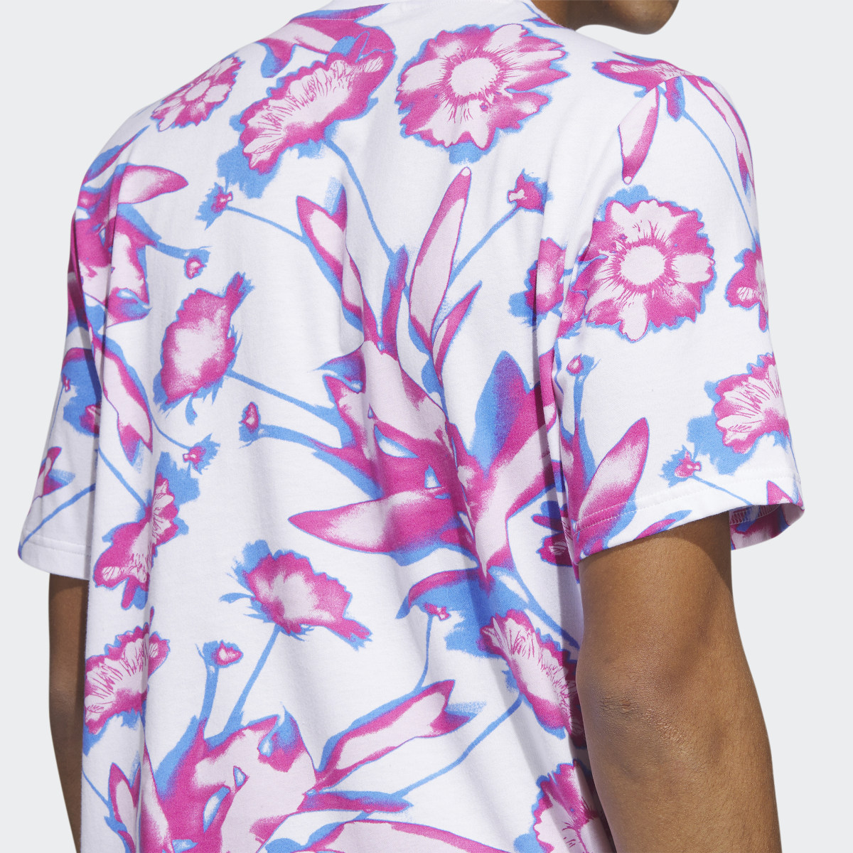 Adidas Playera Estampada Bloom (Unisex). 7