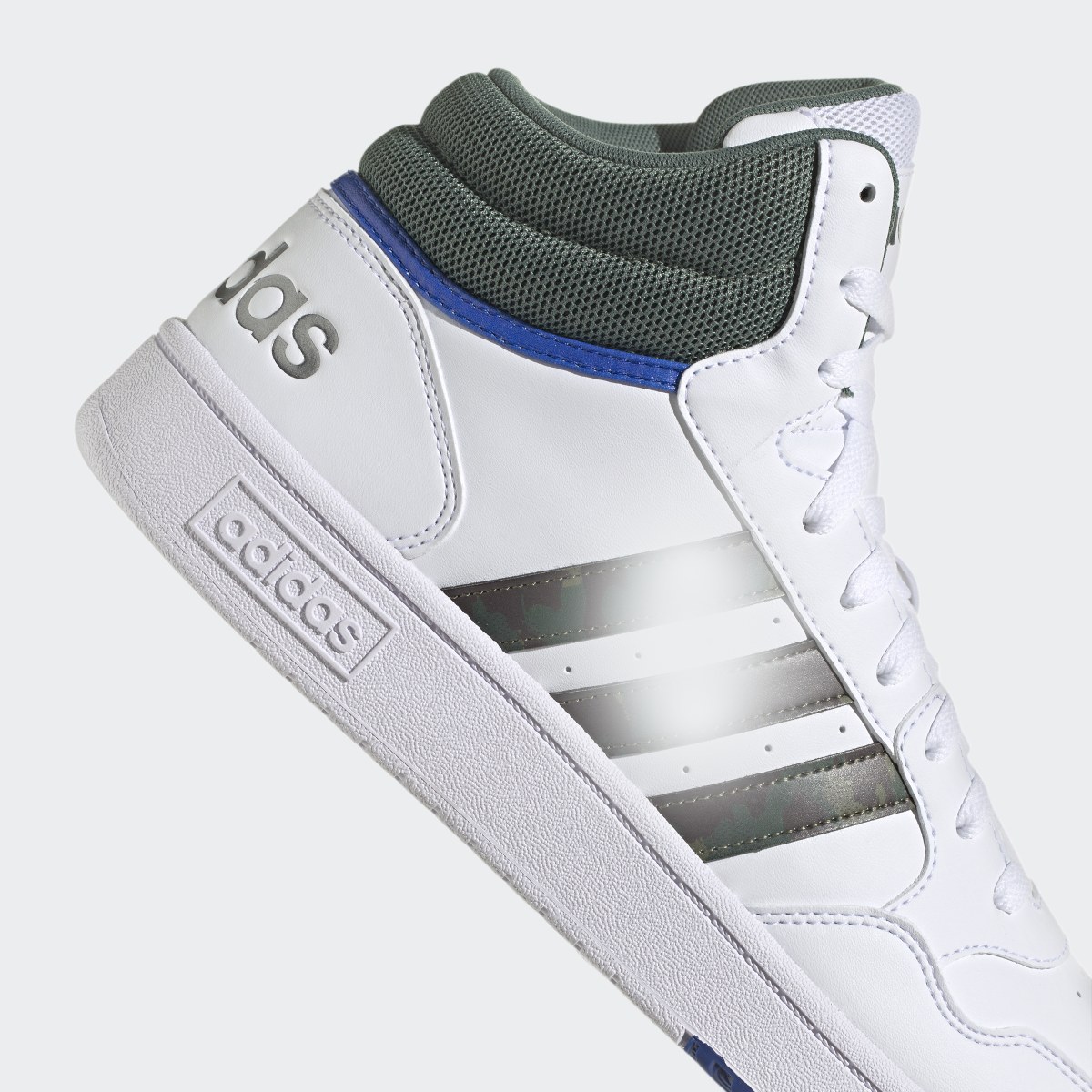 Adidas Hoops 3.0 Mid Classic Vintage Shoes. 9