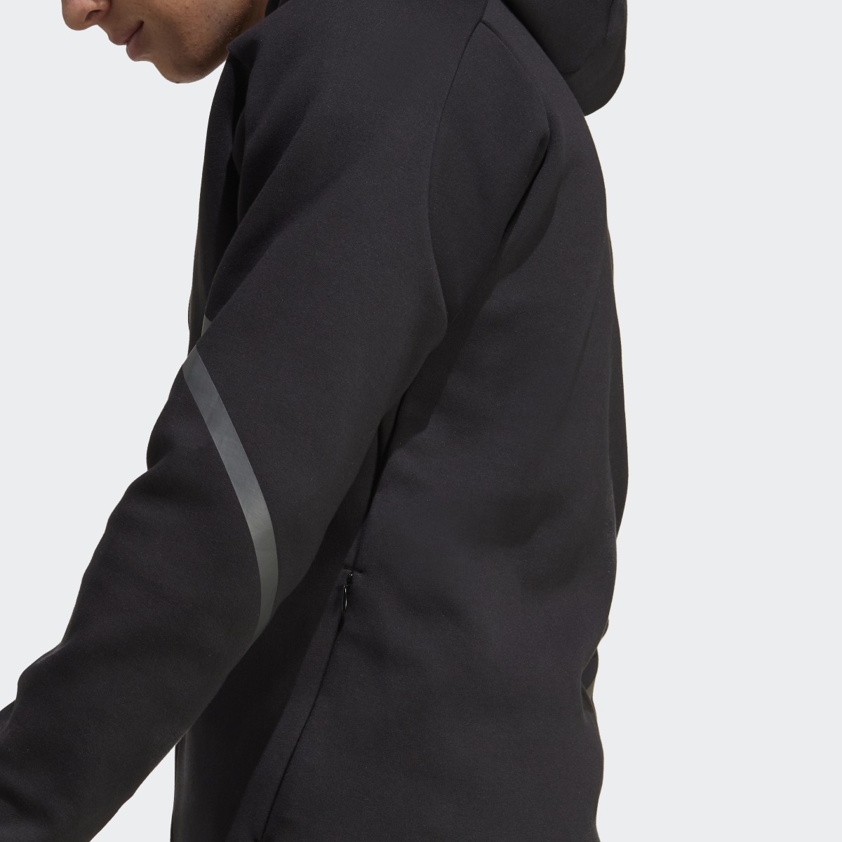 Adidas Designed for Gameday Full-Zip Hoodie. 9