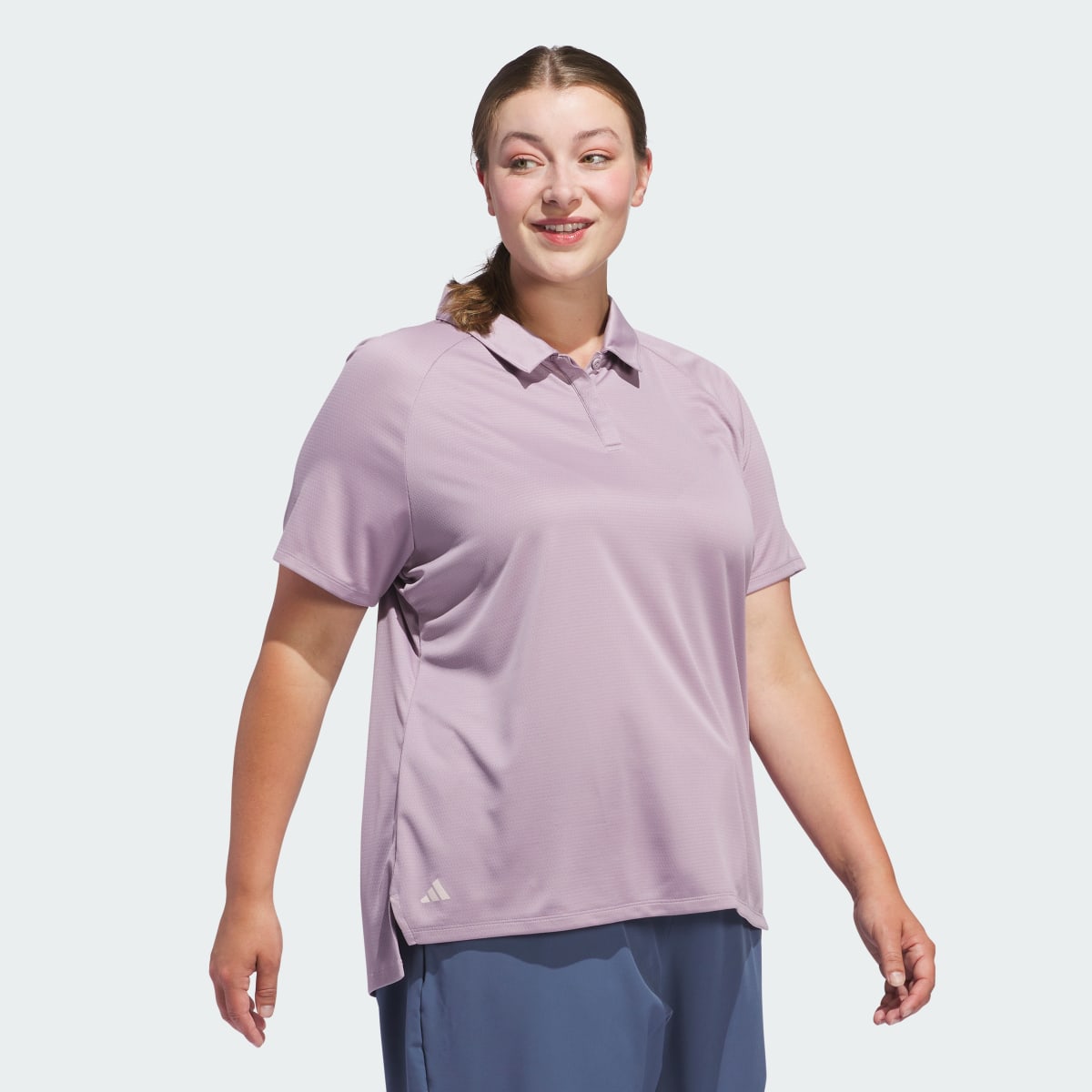 Adidas Women's Ultimate365 HEAT.RDY Polo Shirt (Plus Size). 4