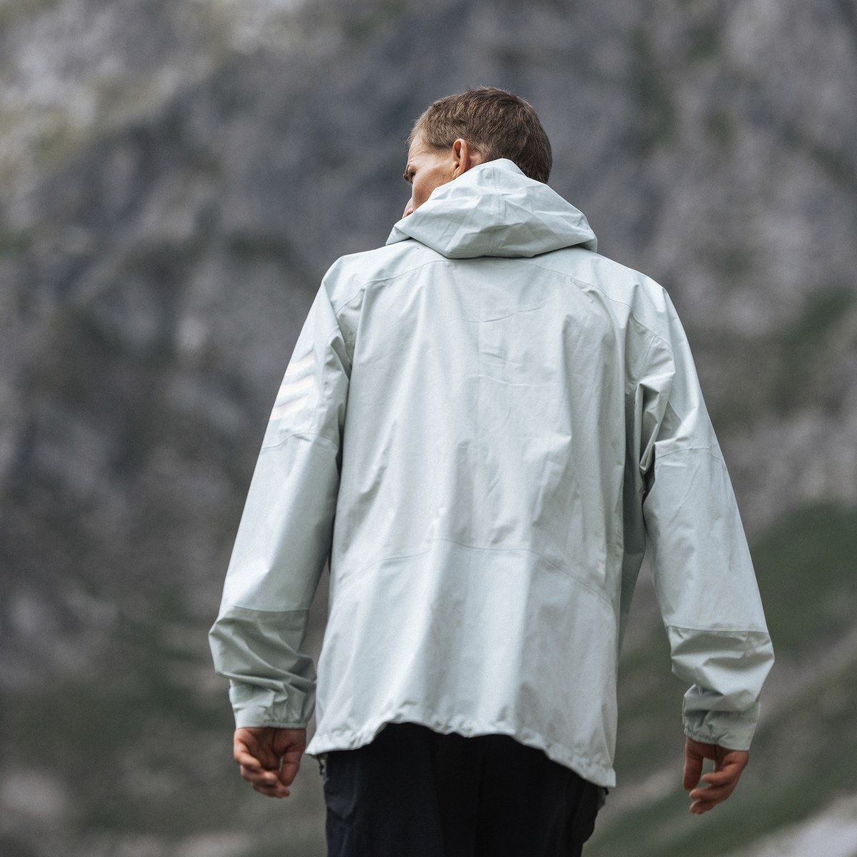 Adidas CHAQUETA TERREX XPLORIC RAIN.RDY MOUNTAIN. 4