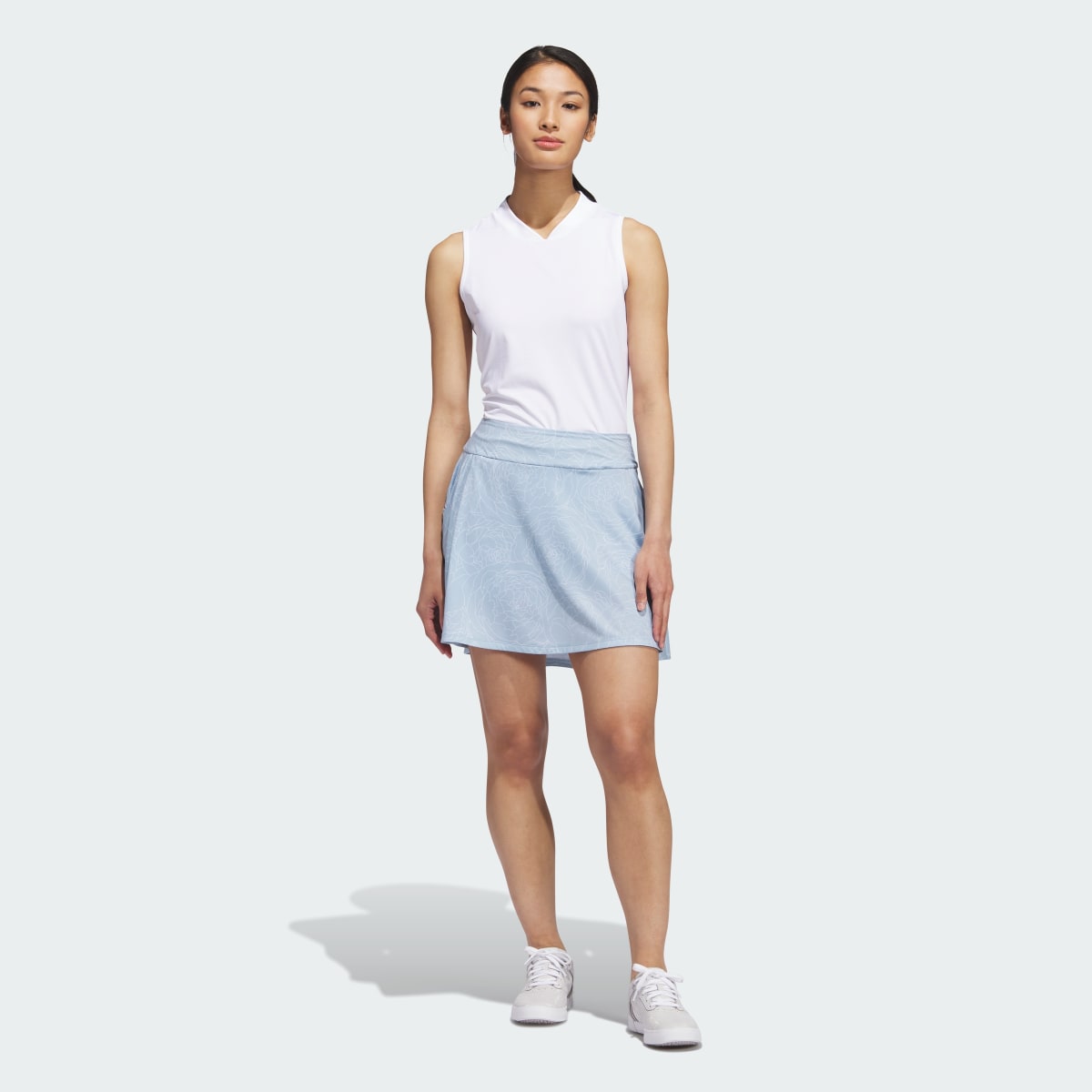 Adidas Essentials Printed Golf Skirt. 5