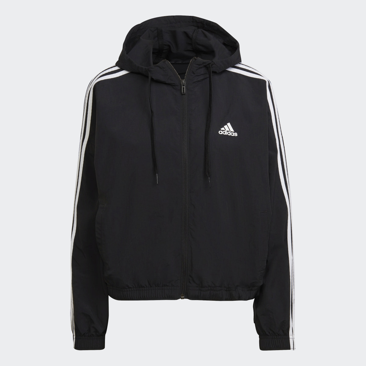 Adidas Essentials Repeat Logo Loose-Fit Windbreaker. 5