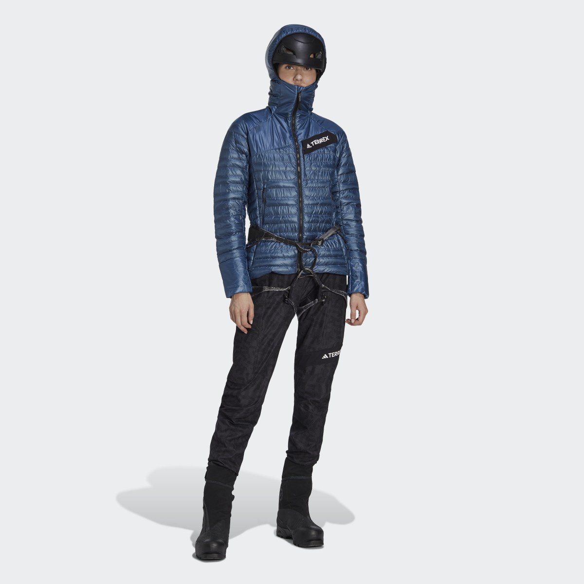 Adidas Techrock Year-Round Down Hooded Jacket. 7