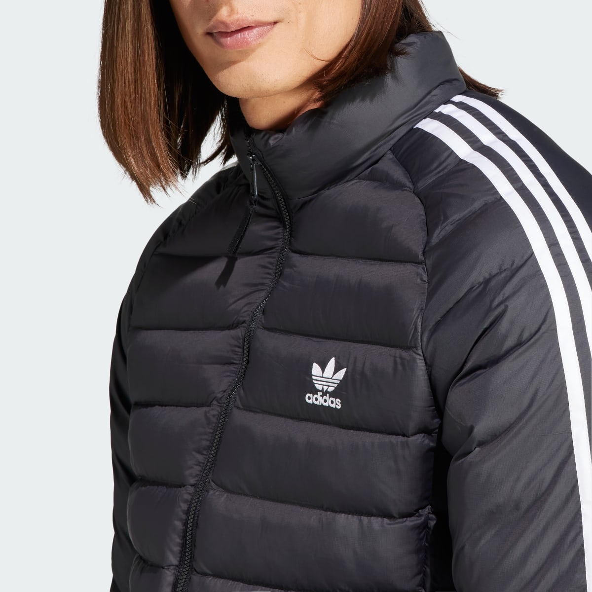 Adidas Padded Stand-Up Collar Puffer Jacket. 6