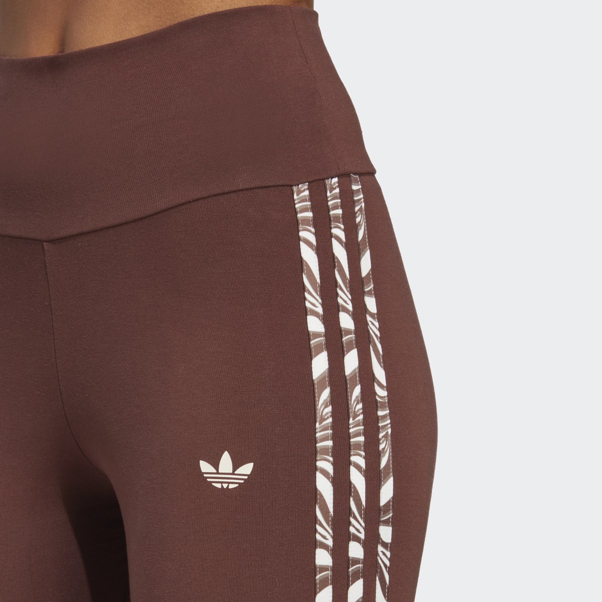 Adidas Legging à imprimé animal abstrait. 5