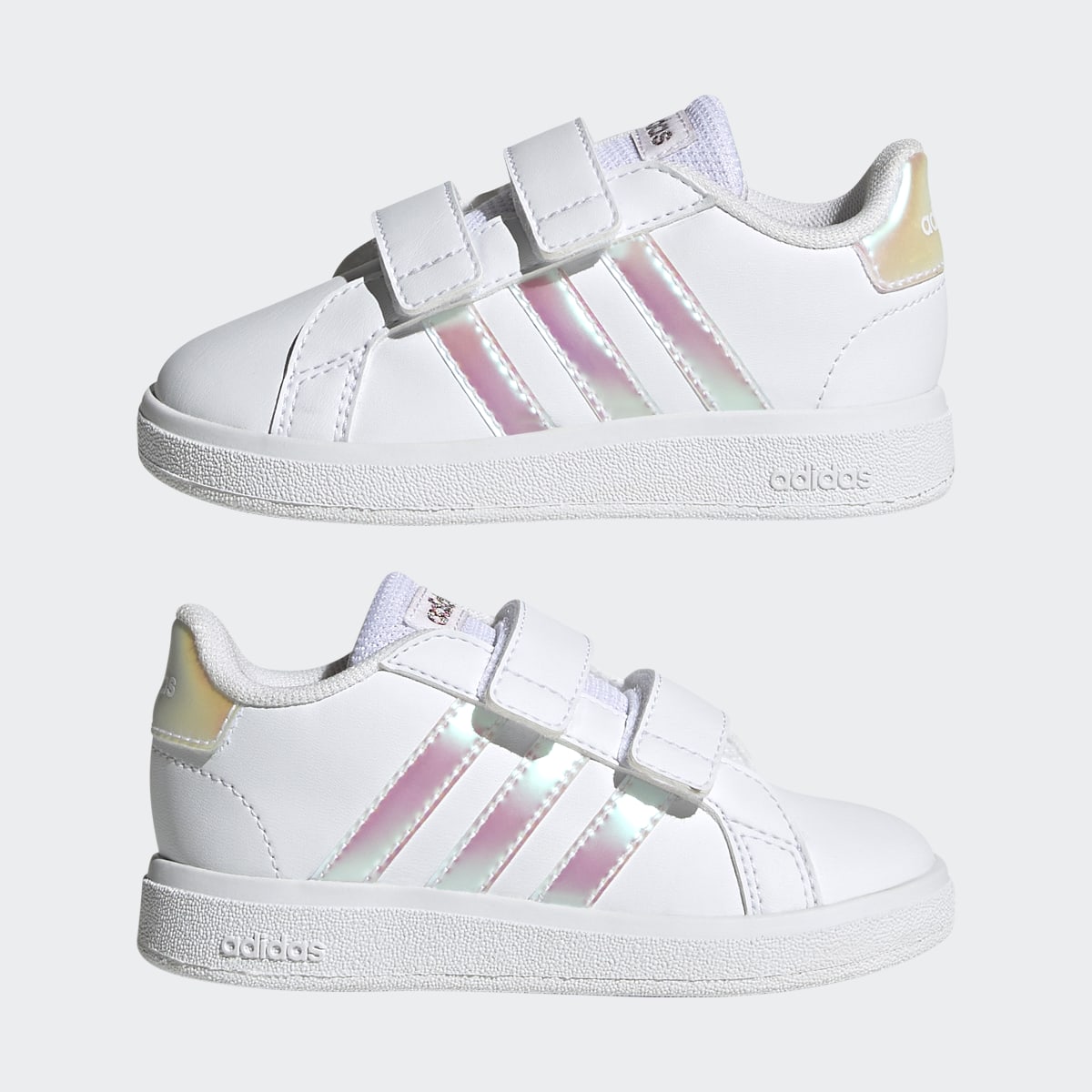 Adidas Grand Court Lifestyle Court Hook and Loop Schuh. 8