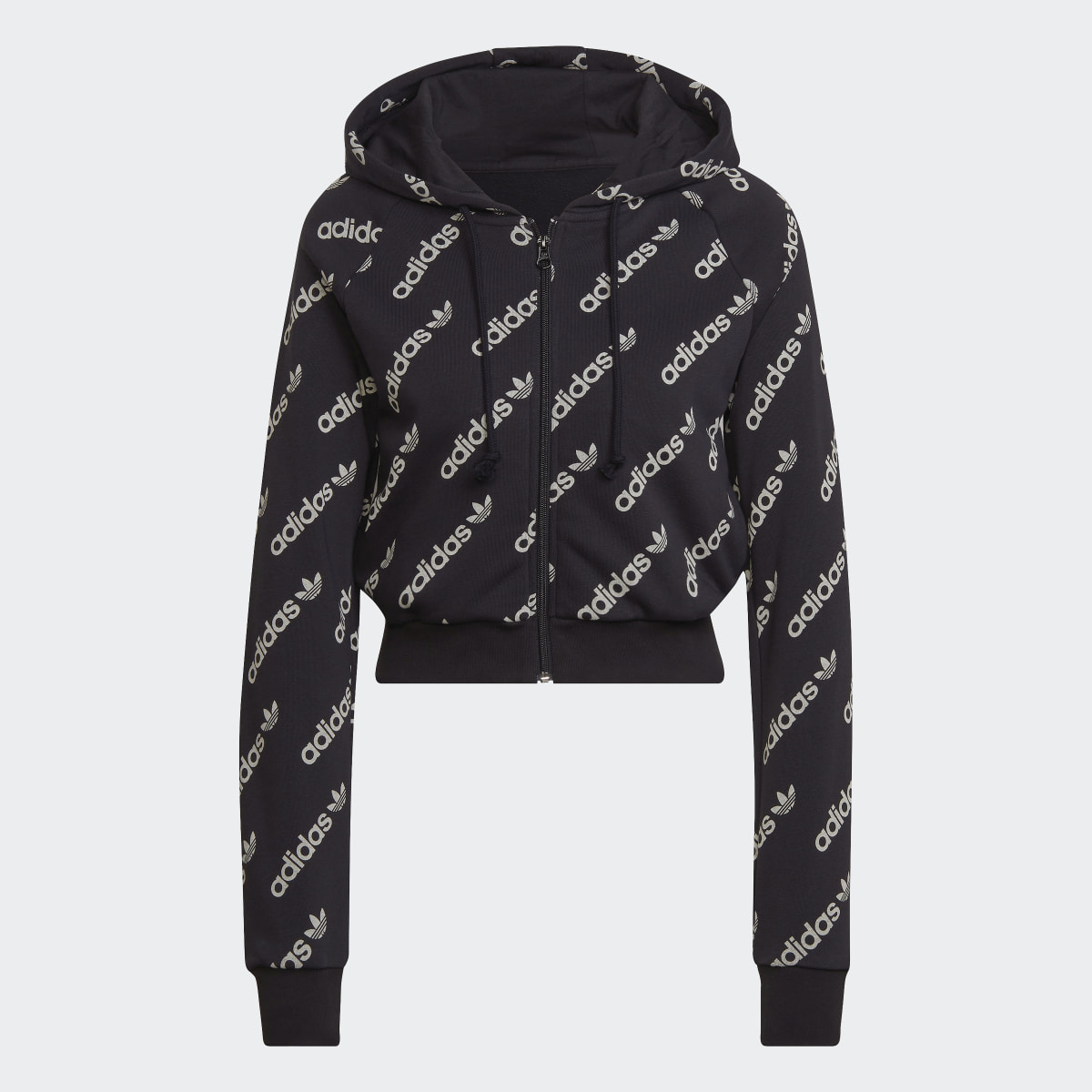 Adidas Veste de survêtement Cropped Monogram. 6