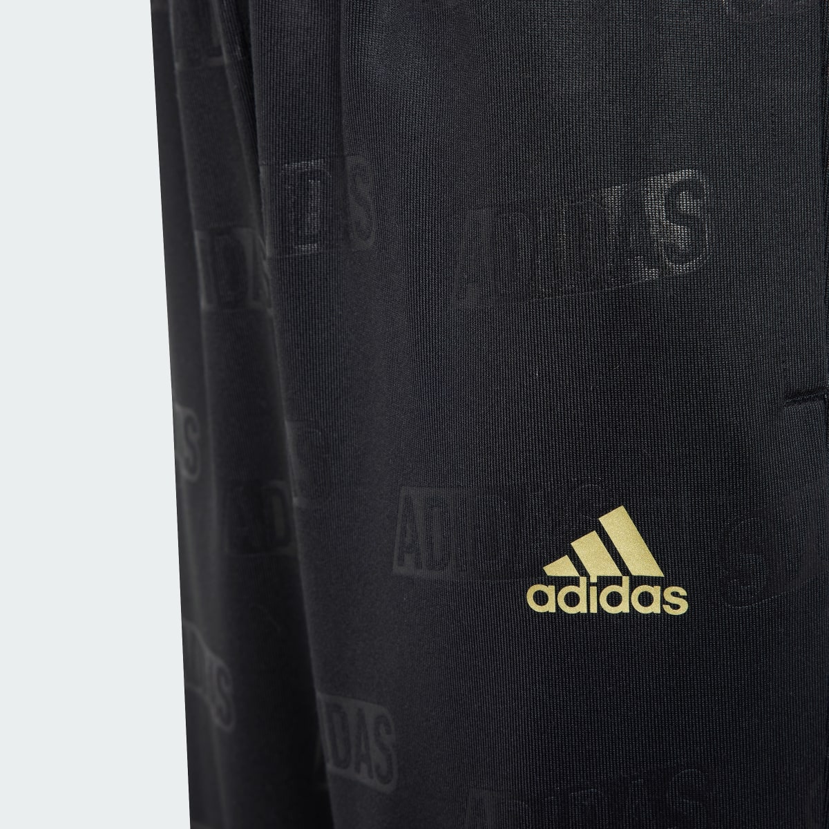 Adidas Brand Love Debossed Joggers Kids. 5