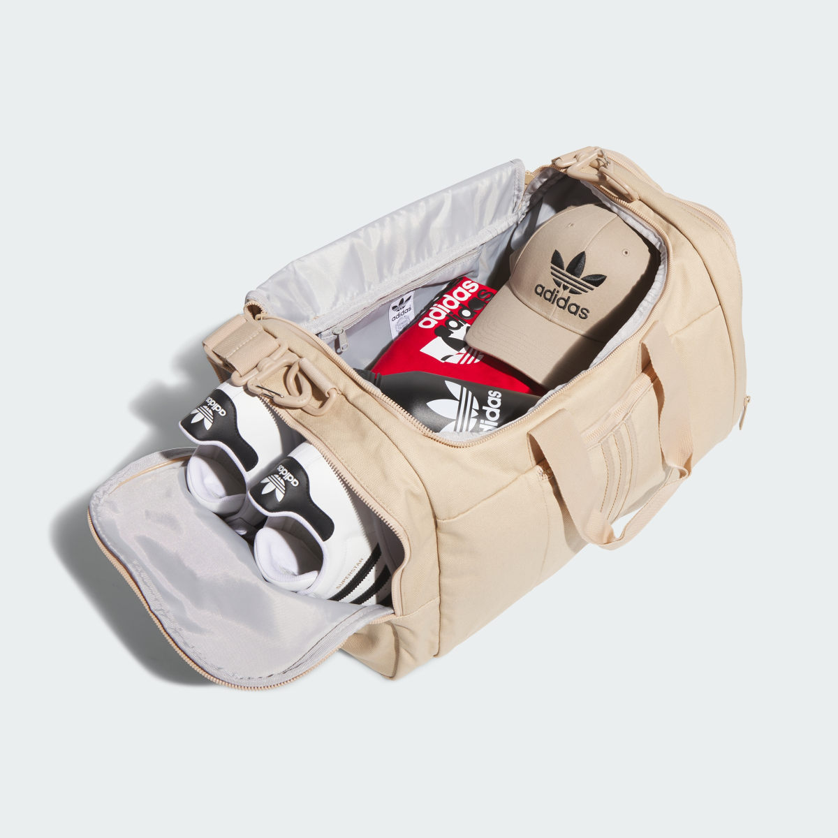 Adidas Originals Canvas Duffel Bag. 5