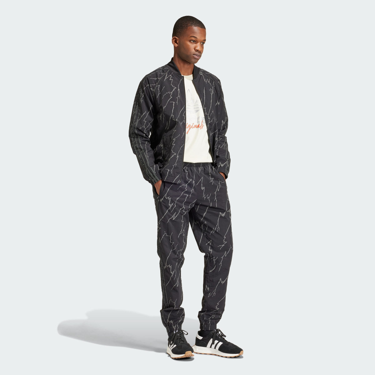 Adidas Track pants Allover Print SST. 4