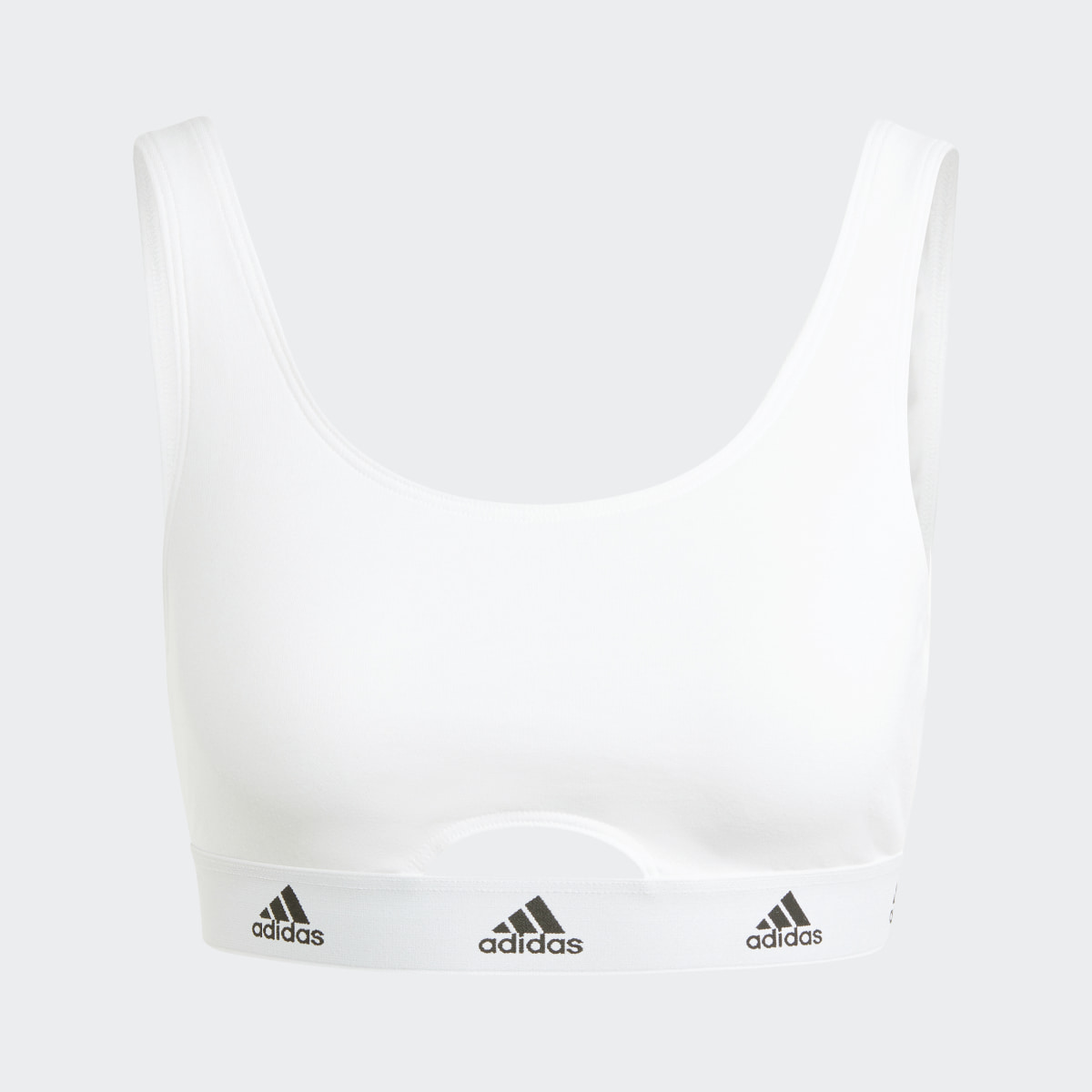 Adidas Active Comfort Cotton Scoop Bralette Underwear. 5