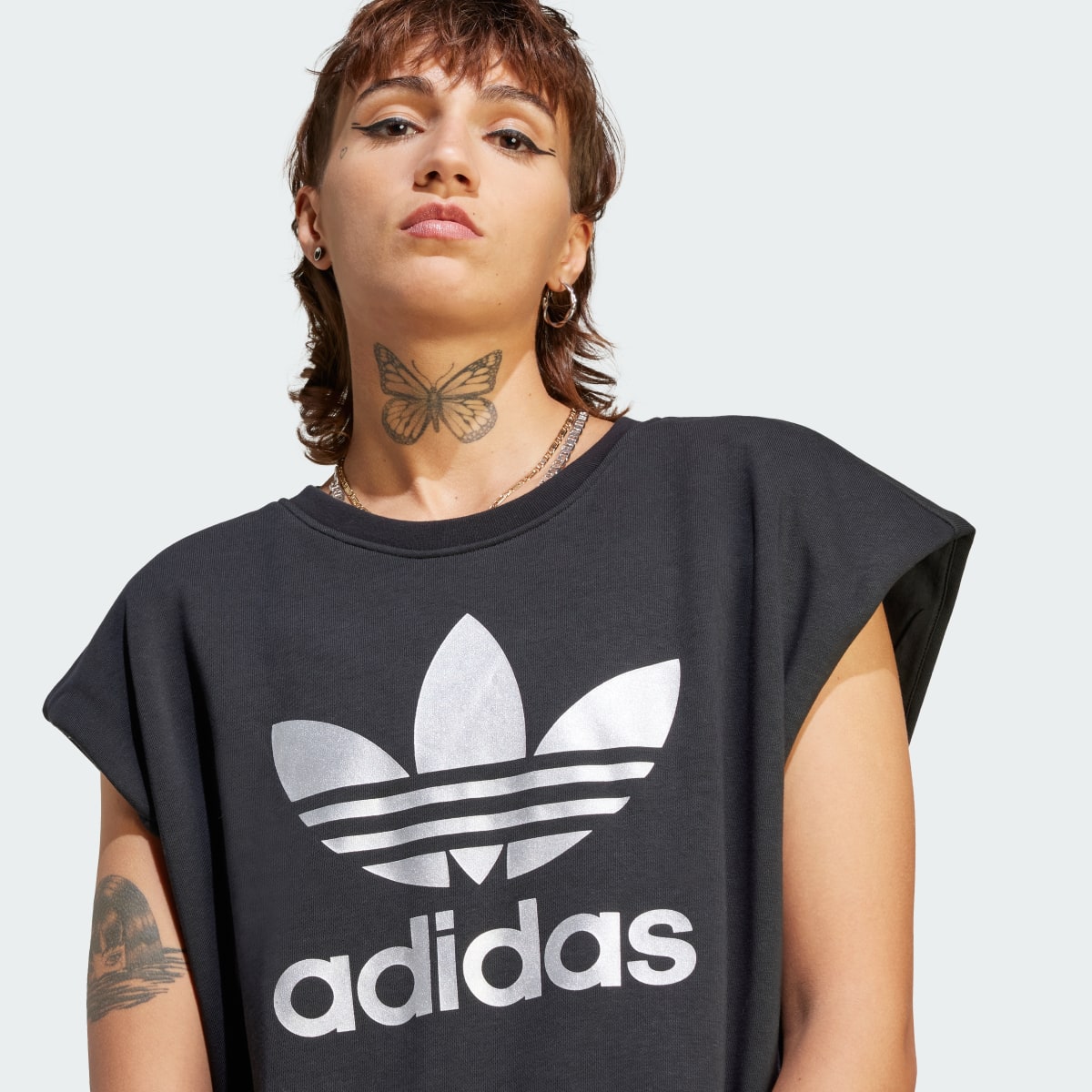 Adidas Big Logo Kapüşonlu Üst. 9