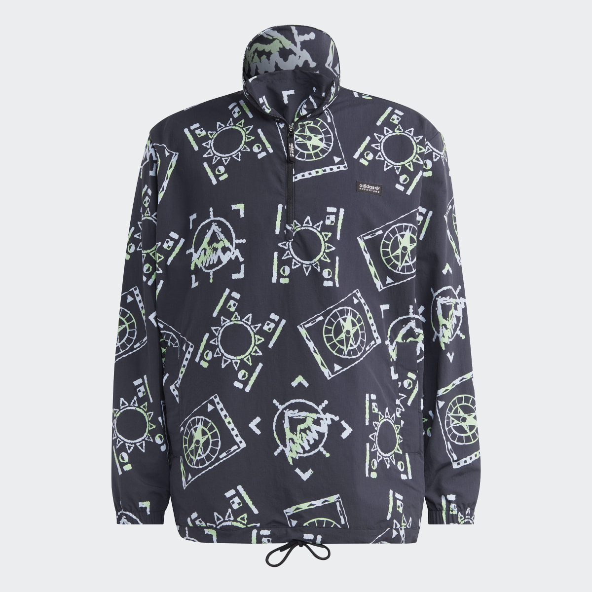 Adidas Adventure Allover Print Archive Anorak (Gender Neutral). 6