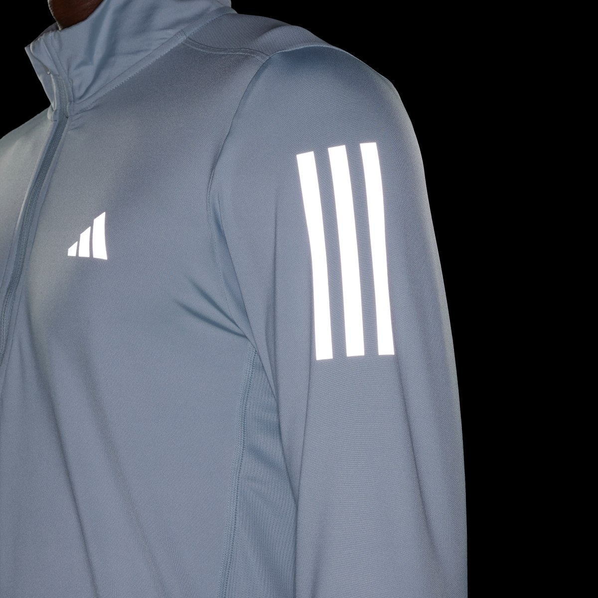 Adidas Own the Run 1/4 Zip Long Sleeve Sweatshirt. 7