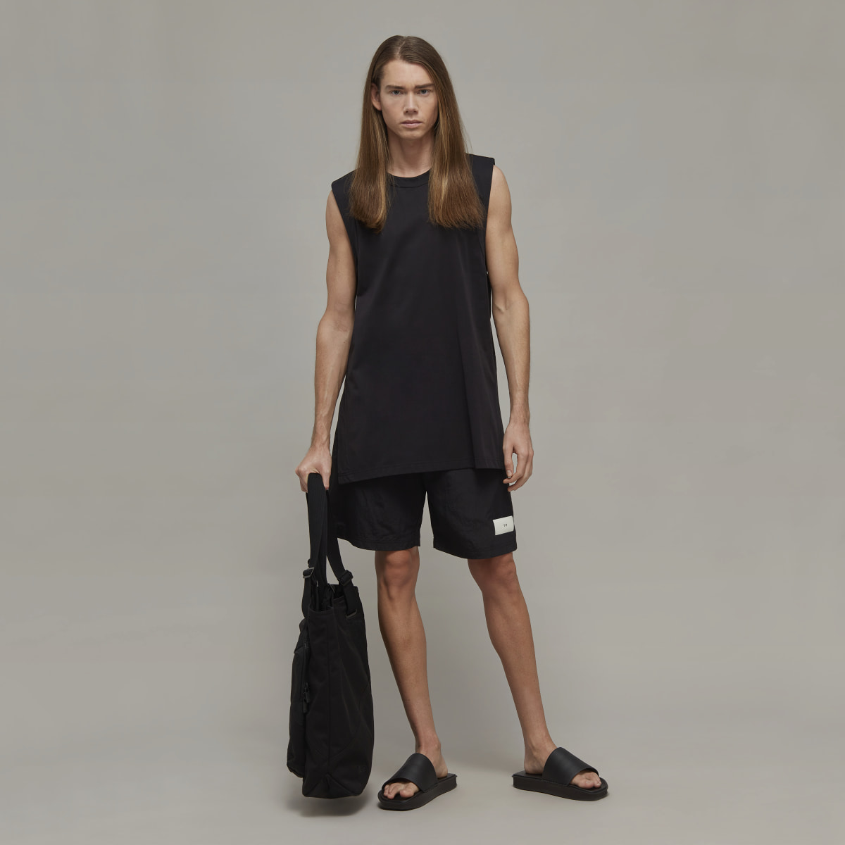 Adidas Y-3 Mid-Length Swim Shorts. 4