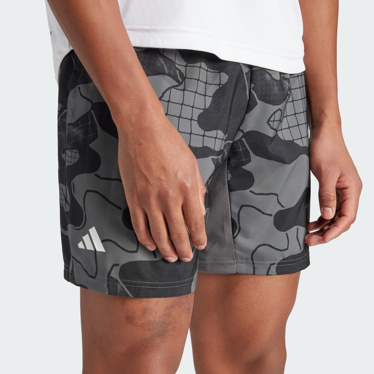 Adidas Shorts Club para Tenis Estampados. 5
