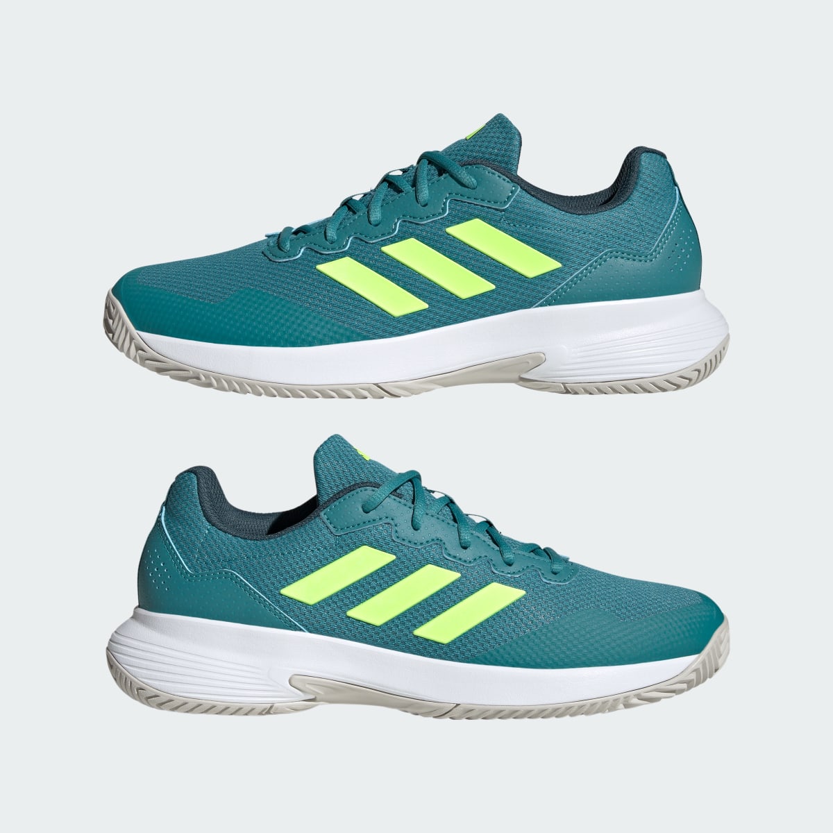 Adidas Gamecourt 2.0 Tennis Shoes. 8