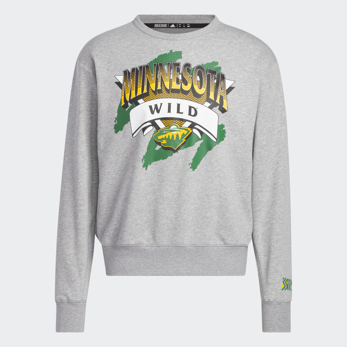 Adidas Wild Vintage Crew Sweatshirt. 5