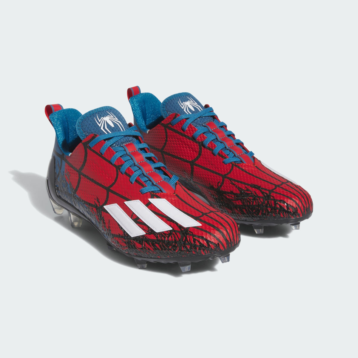 Adidas Adizero 12.0 Marvel's Spider-Man Football Cleats. 7