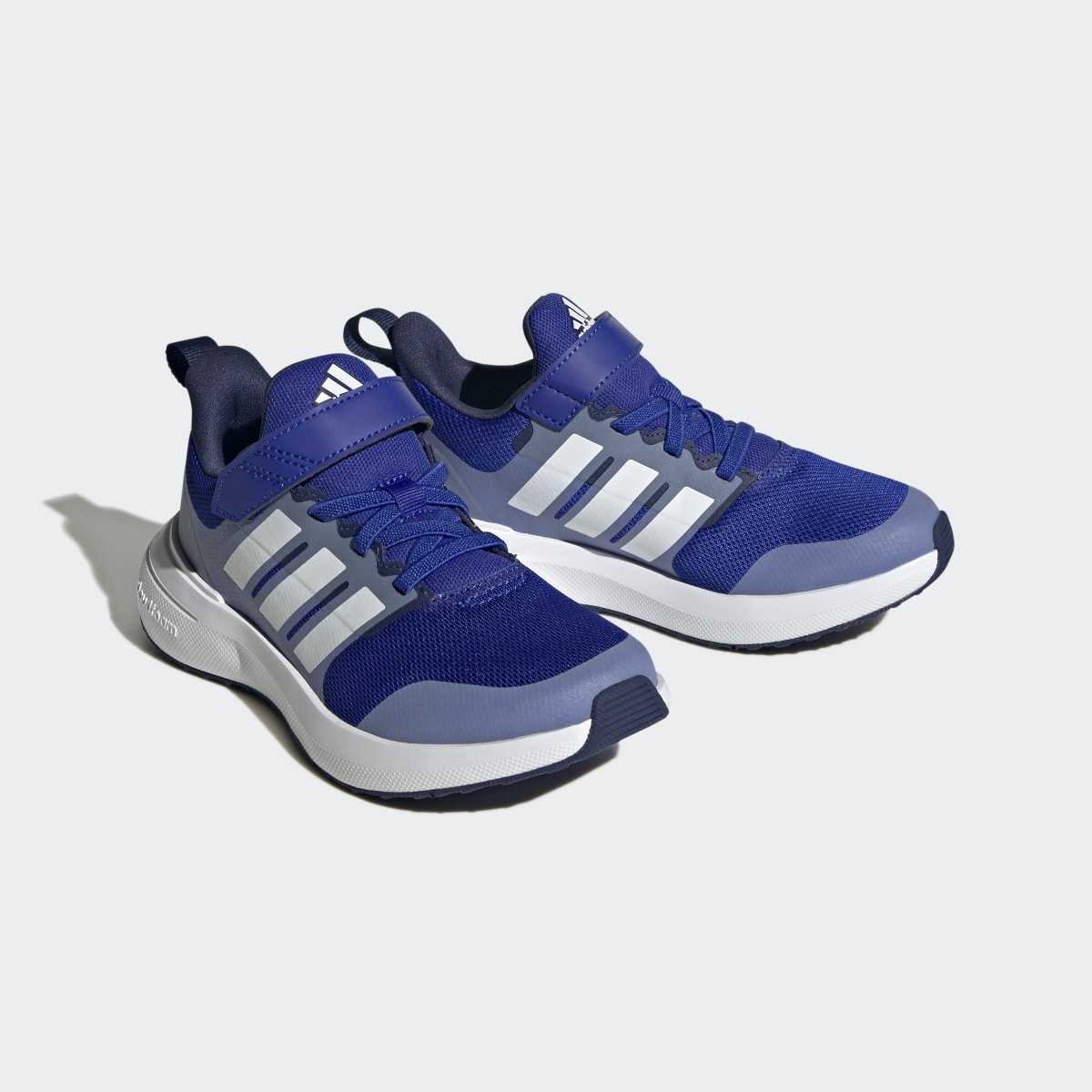 Adidas Chaussure à lacets élastiques et scratch FortaRun 2.0 Cloudfoam. 5