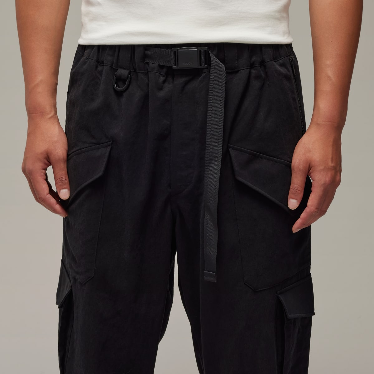 Adidas Pantalon cargo sergé délavé Y-3. 5