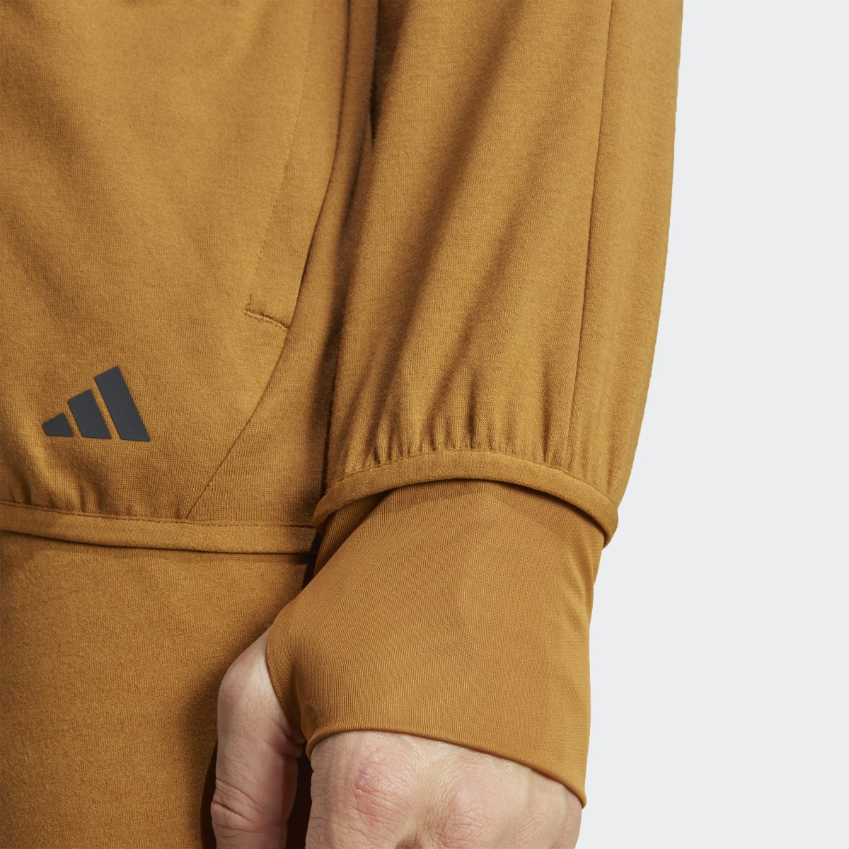 Adidas Chaqueta con capucha Yoga Base Training AEROREADY. 6