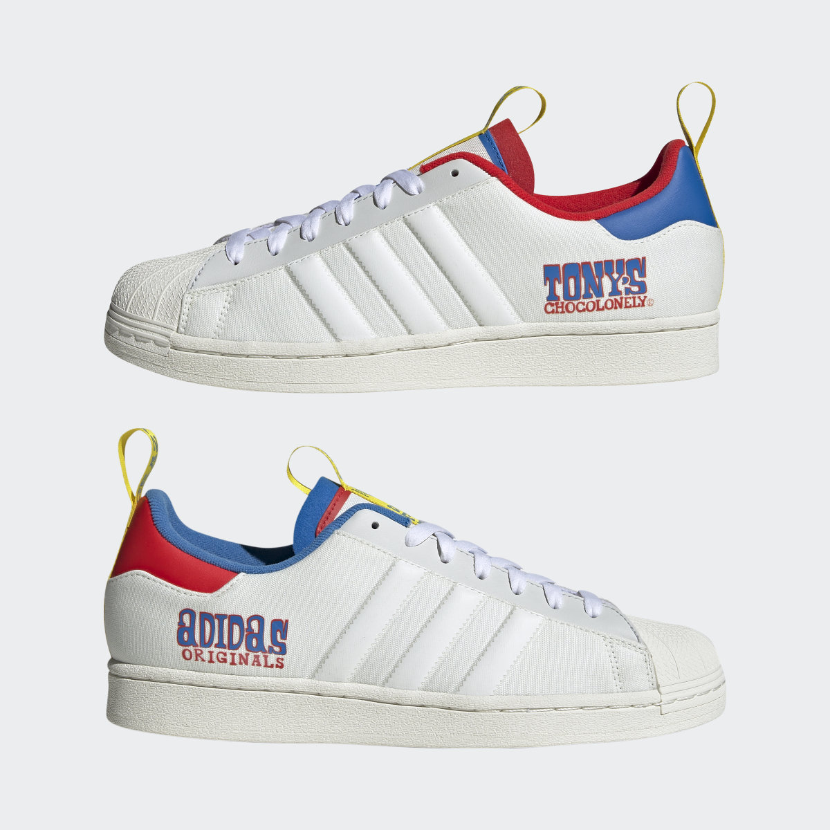 Adidas Tenis Superstar Tony's Chocolonely. 11