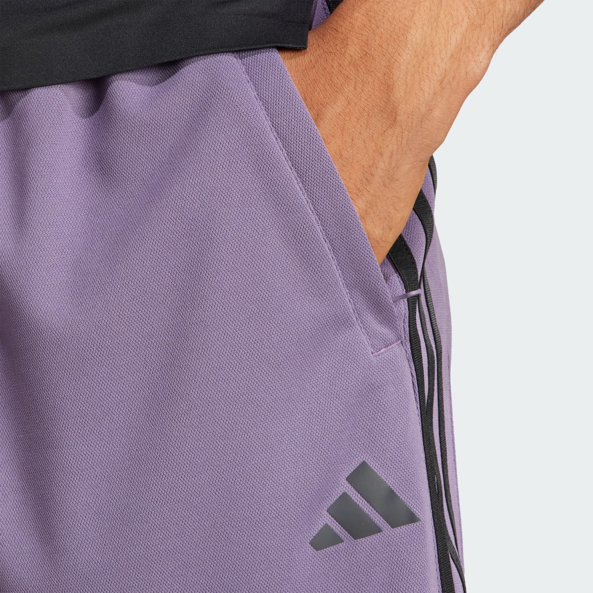 Adidas Train Essentials Piqué 3-Stripes Training Shorts. 5