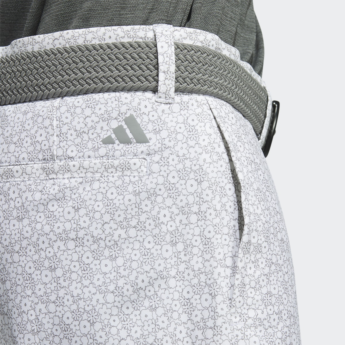 Adidas Ultimate365 Nine-Inch Printed Golf Shorts. 5