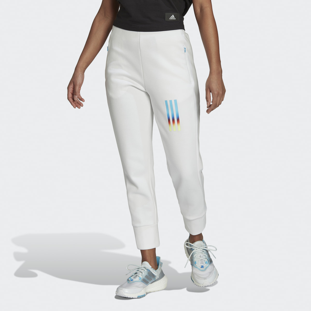 Adidas high clearance waisted pants