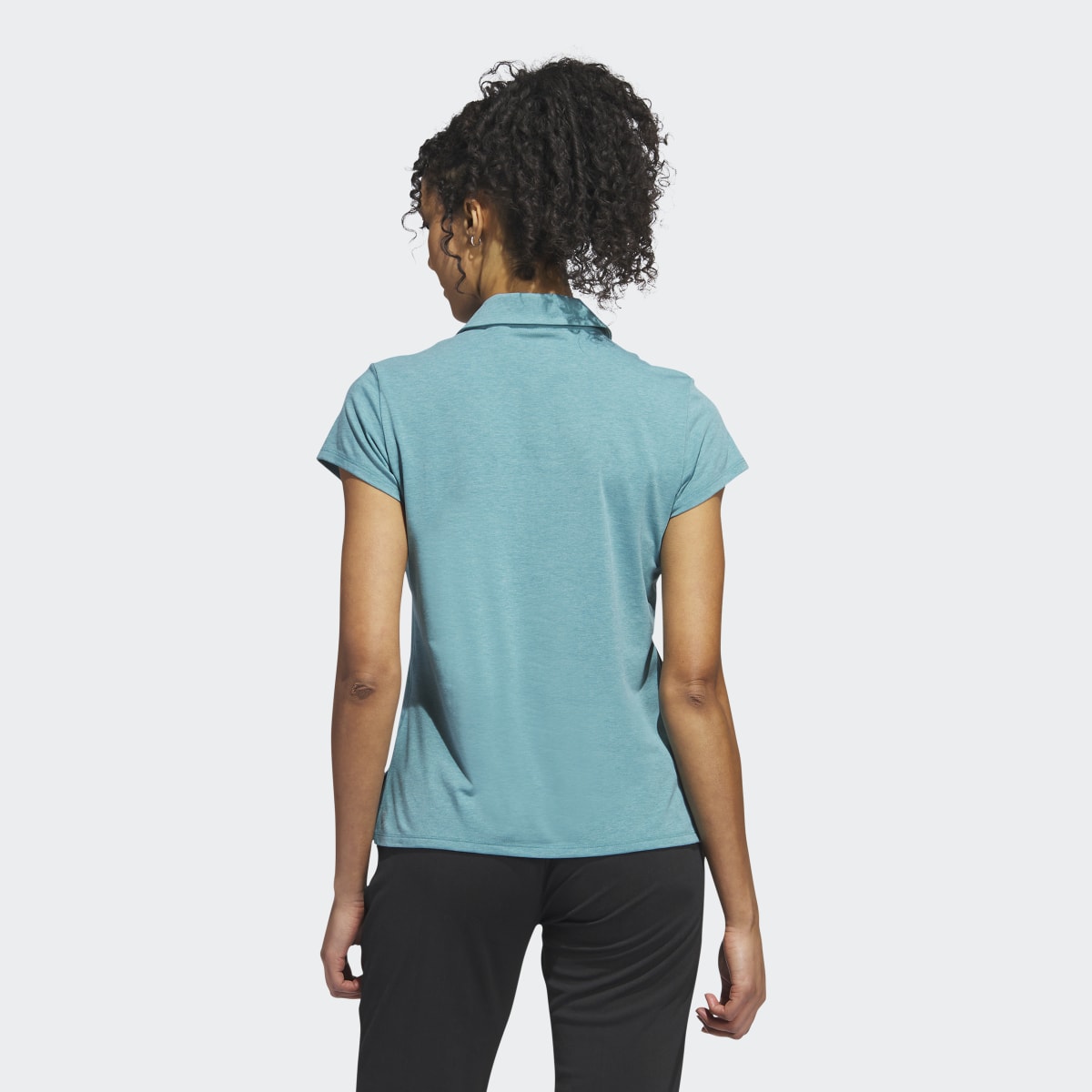 Adidas Go-To Heathered Polo Shirt. 4