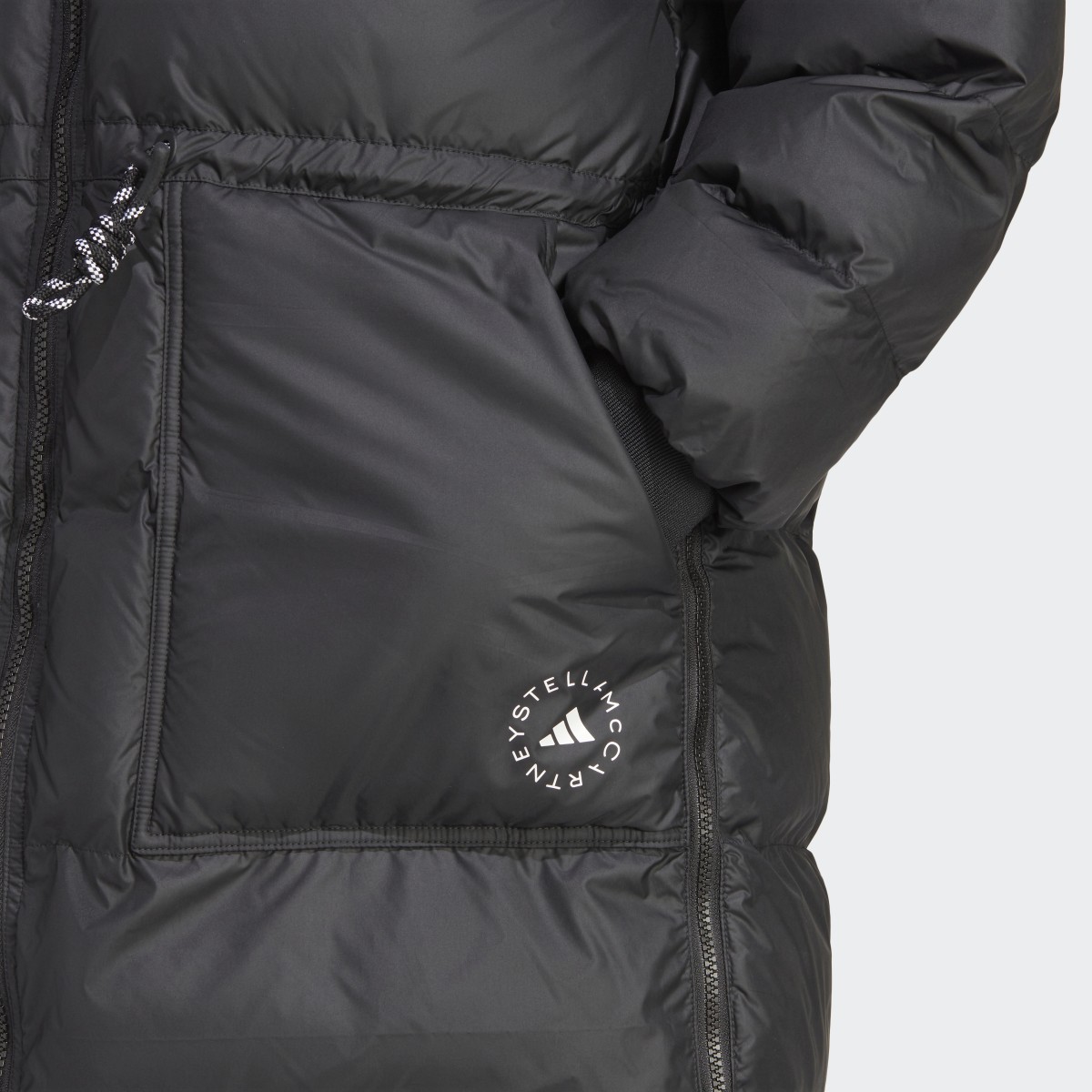 adidas by Stella McCartney Long Padded Winter Jacket - Black
