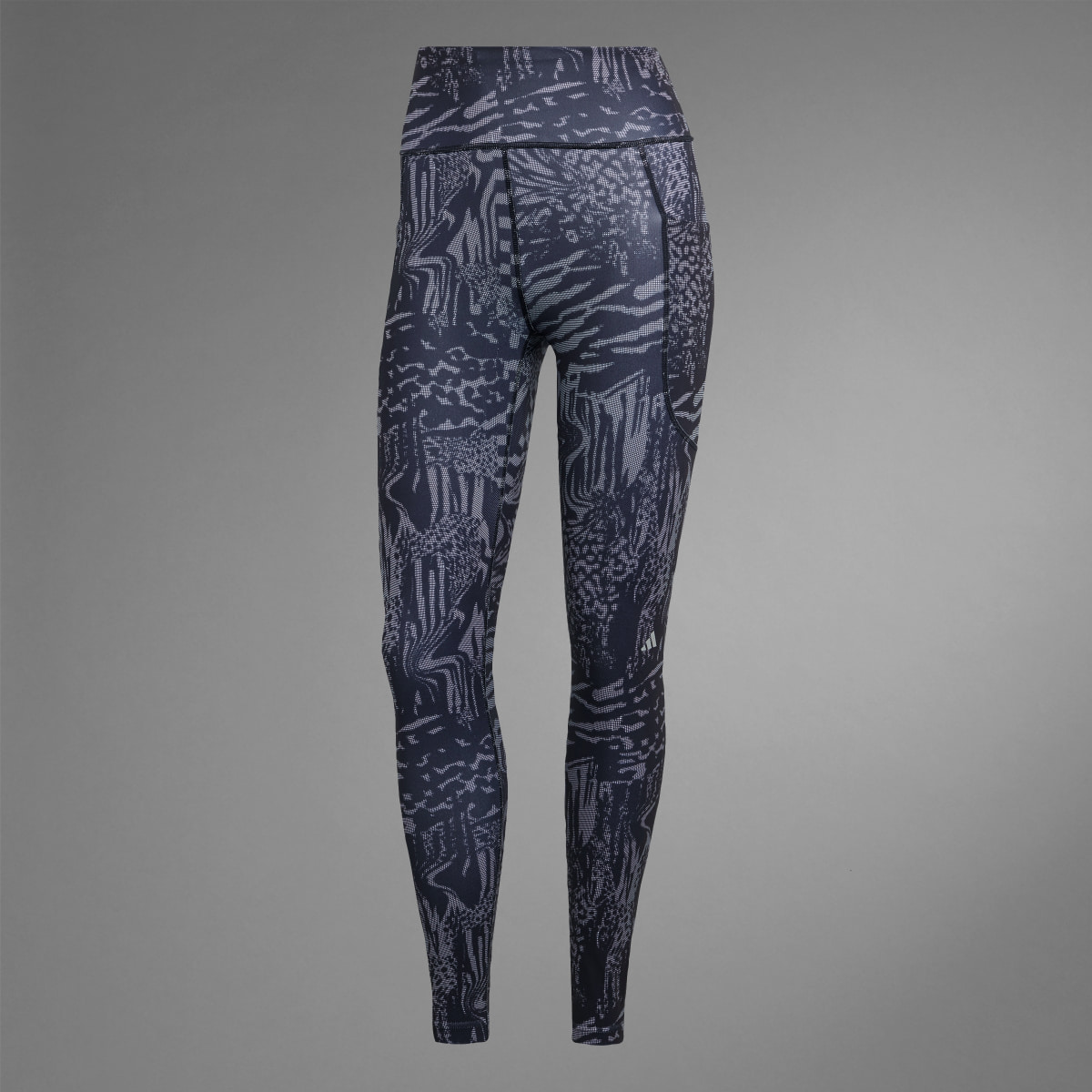 Adidas Leggings 7/8 Daily Run Icons Print. 9