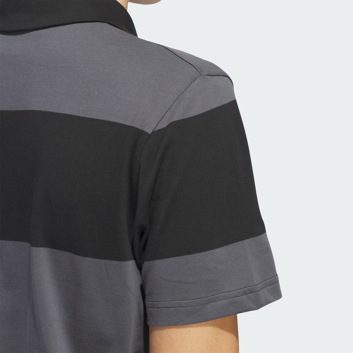 Adidas Colorblock Rugby Stripe Polo Shirt. 7