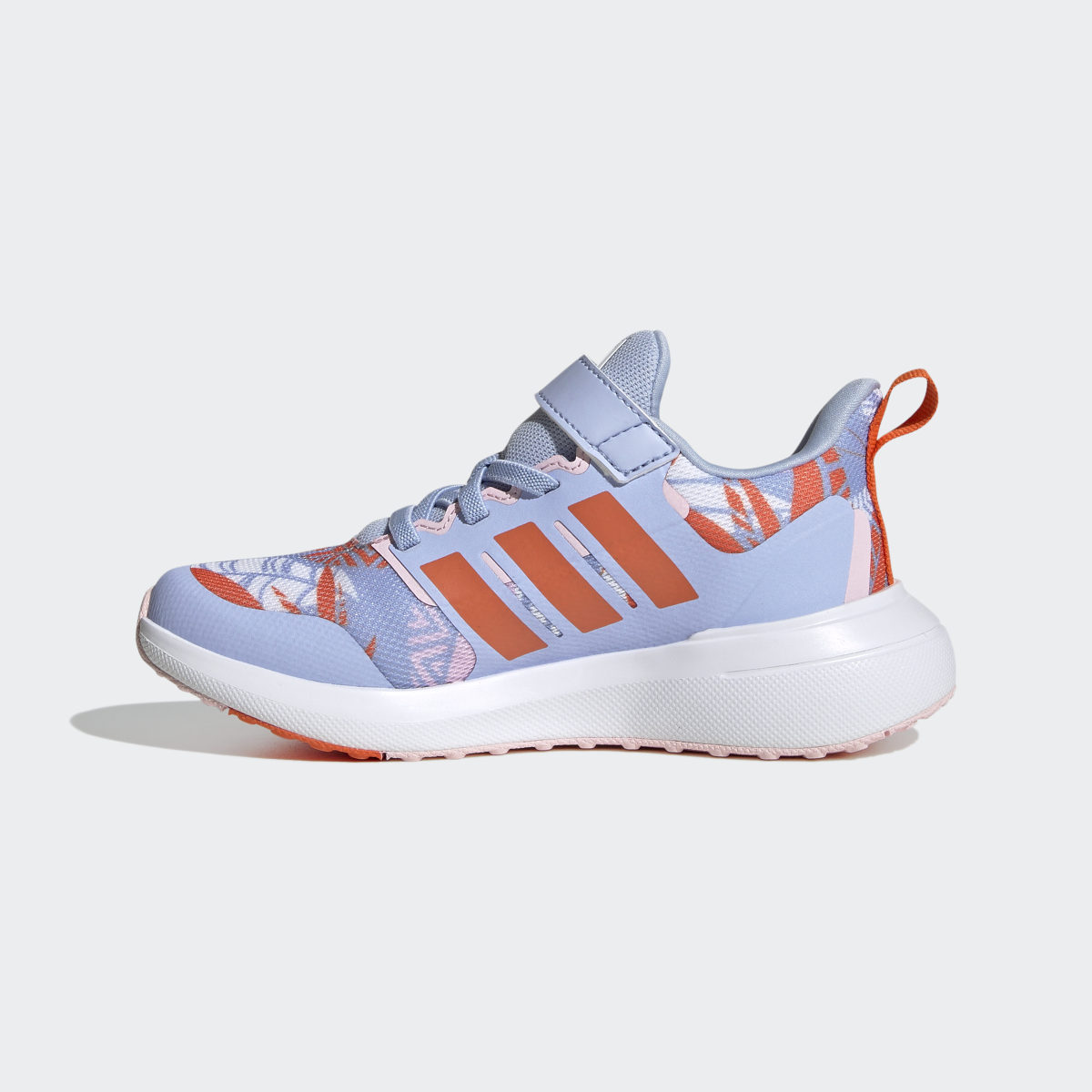 Adidas x Disney FortaRun 2.0 Moana Cloudfoam Elastic Lace Top Strap Shoes. 7