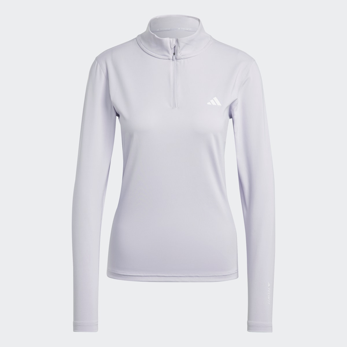 Adidas Camiseta manga larga Techfit Quarter-Zip Training. 5