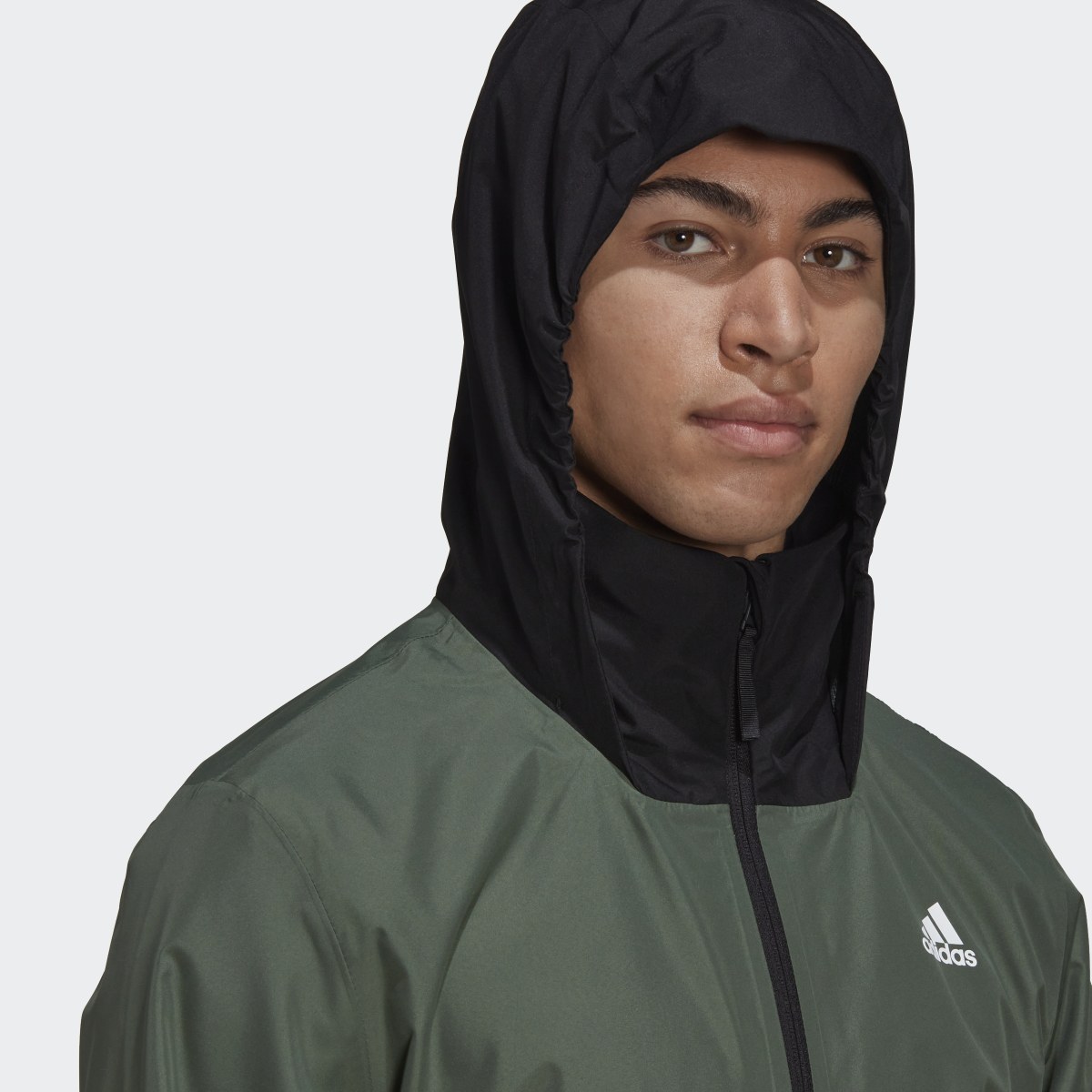 Adidas BSC 3-Stripes RAIN.RDY Jacket. 9