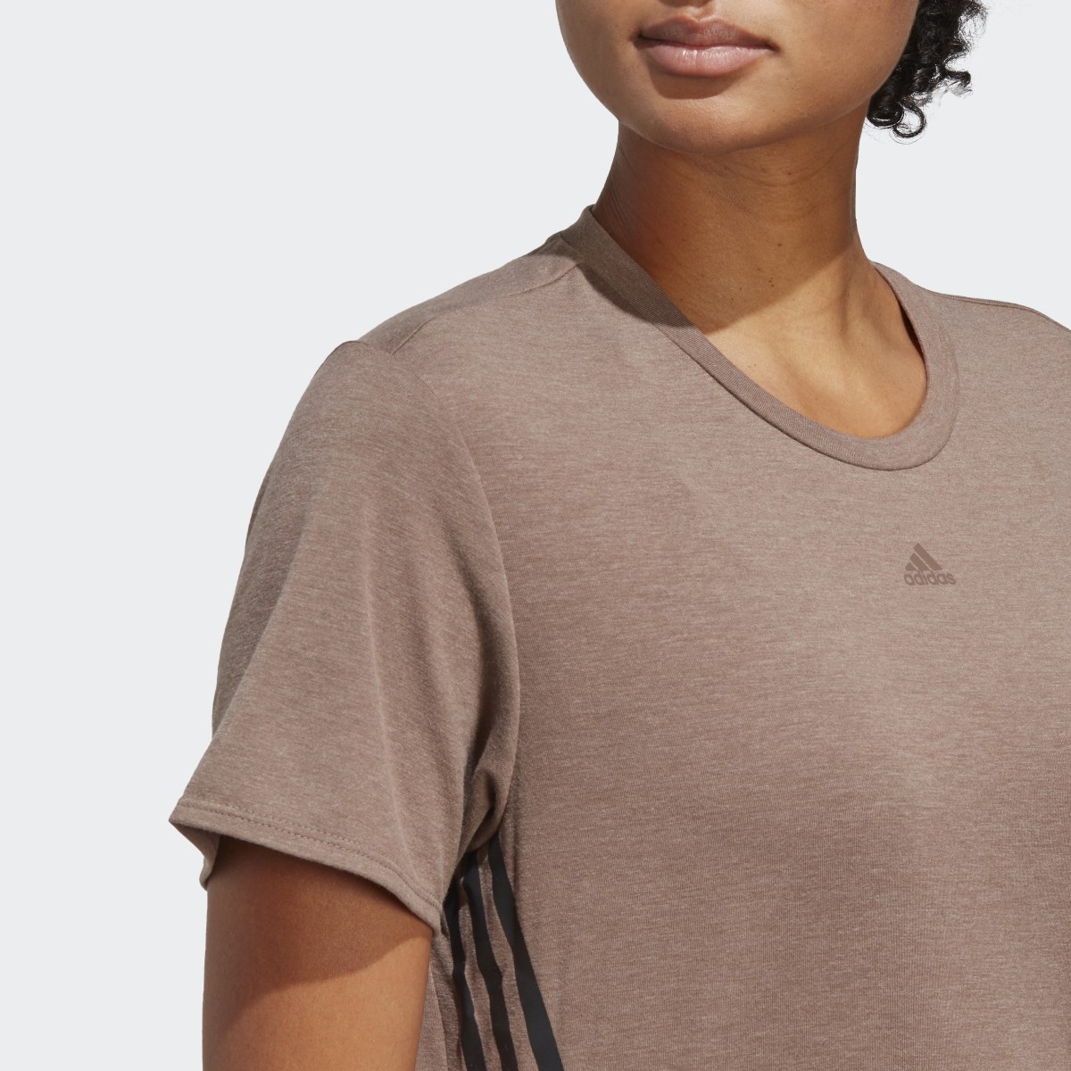 Adidas Train Icons 3-Stripes Tee. 7