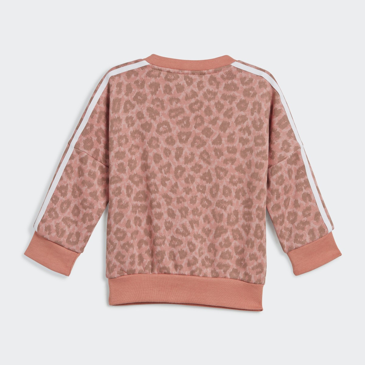 Adidas Animal Allover Print Sweatshirt und Hose Set. 4