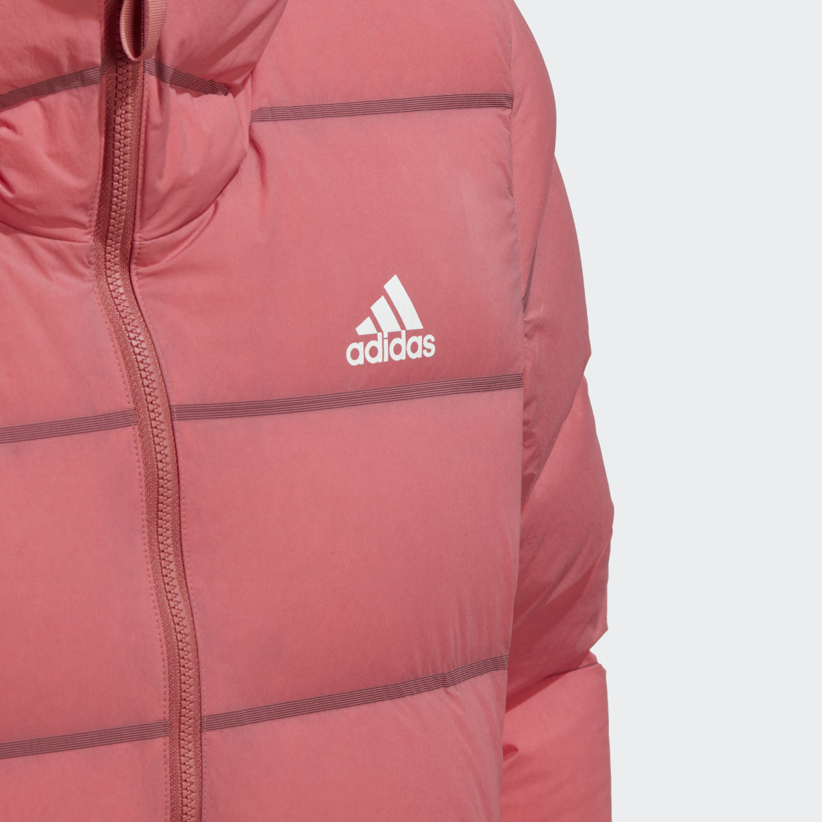 Adidas Helionic Soft Hooded Down Jacket. 8