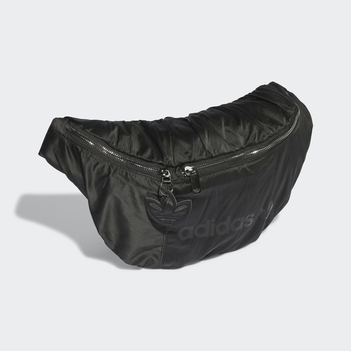 Adidas Satin Oversized Waist Bag. 4
