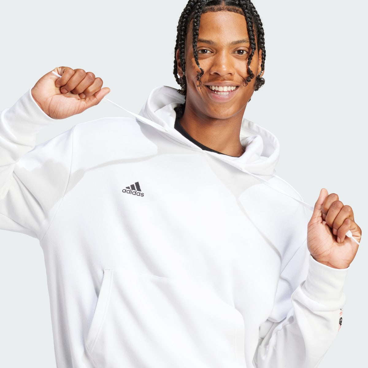 Adidas Graphic Hoodie (Gender Neutral). 6