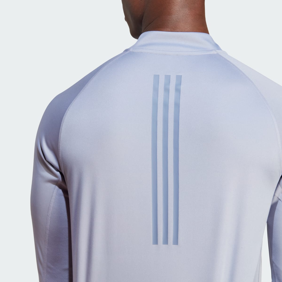 Adidas Gym Heat Quarter-Zip Long Sleeve Tee. 7