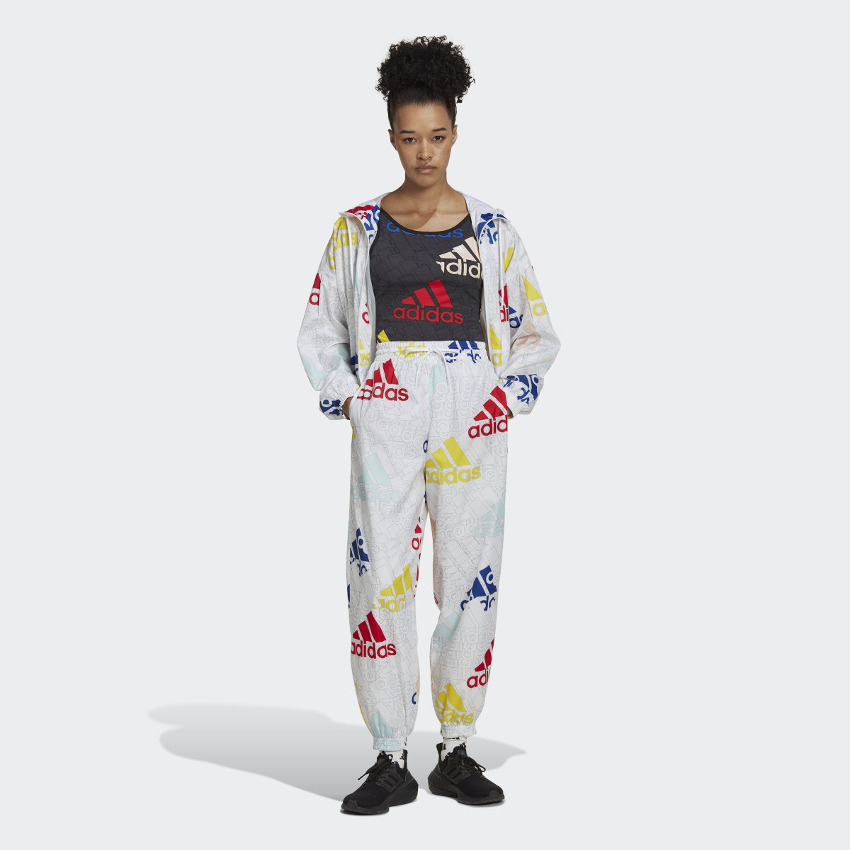 Adidas Essentials Multi-Colored Logo Body. 6