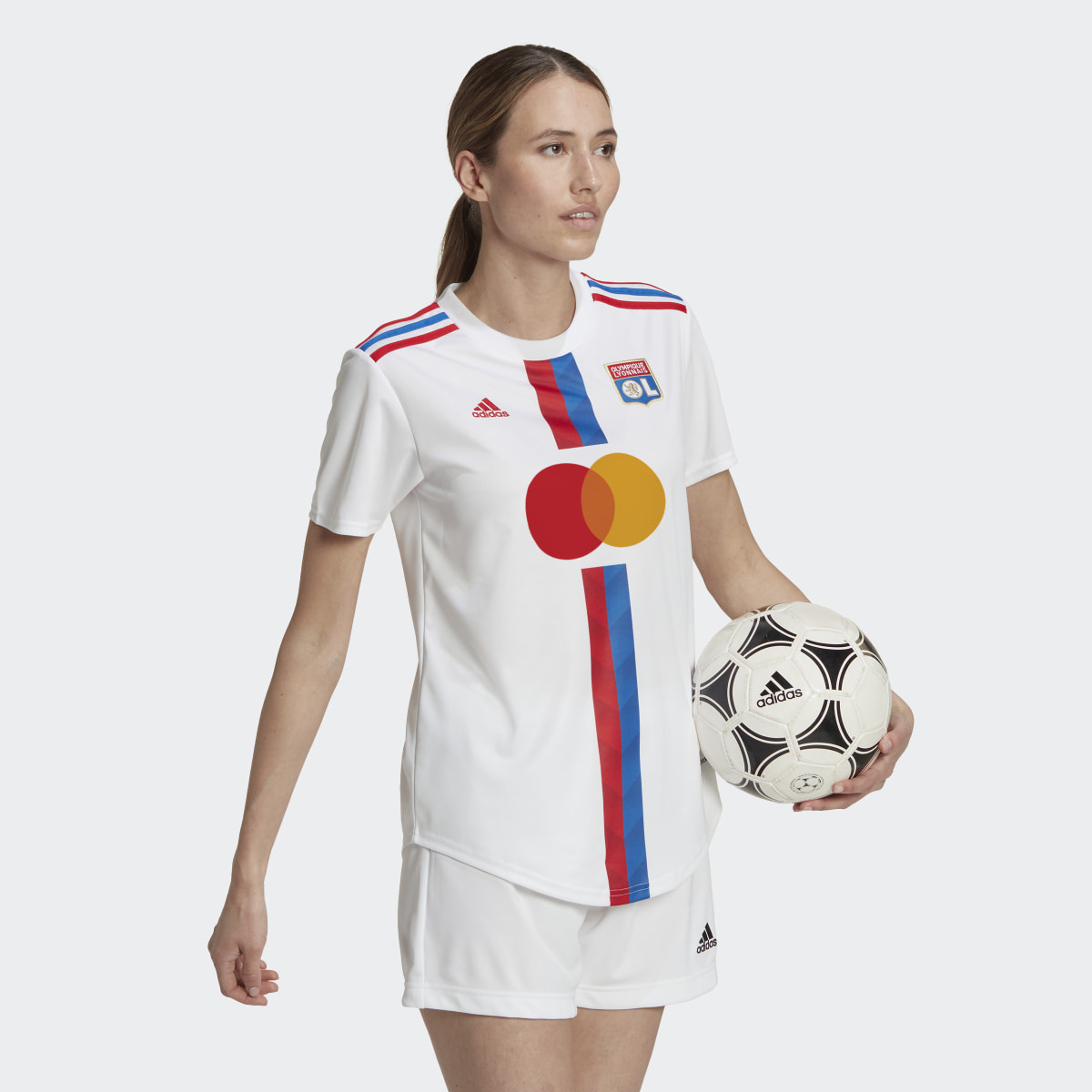 Adidas Camiseta primera equipación Olympique de Lyon 22/23. 4